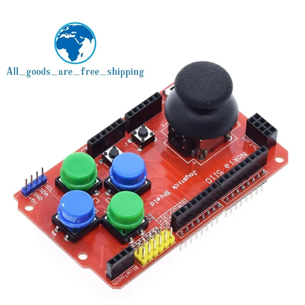 TZT щит джойстика для Arduino Плата расширения аналоговая клавиатура и мышь функция