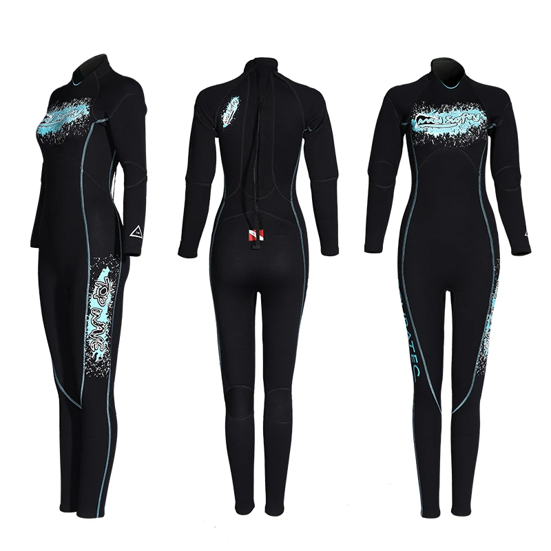 Неопреновый гидрокостюм для мужчин и женщин комплект плавания с аквалангом