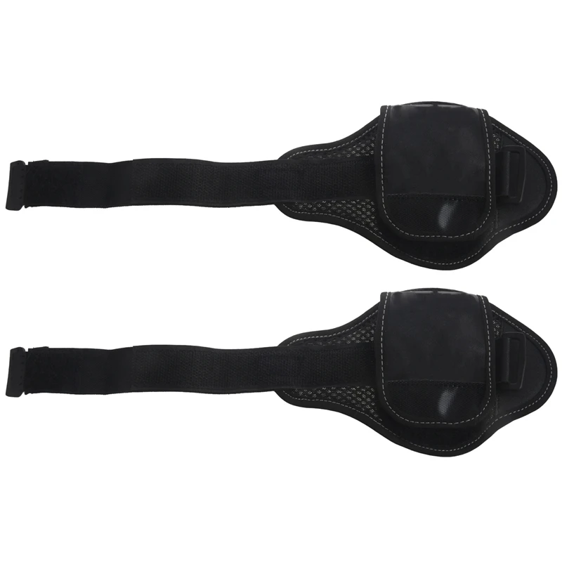 

2X Bicycle Mirrors Bicycle Wrist Mirror Rearview Wristband Motorbike Handlebar Reflector Wristband