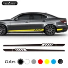 2 шт., автомобильные виниловые наклейки для Lexus RX 300 330 IS 250 300 GX 400 460 UX 200 NX LX LS GS ES CT200h Fsport