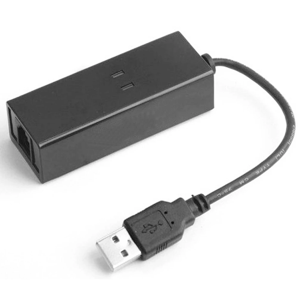 

USB 56K V.90 V.92 External Dial Up Voice Fax Data Modem for Win XP Vista Win7/8/10 Linux