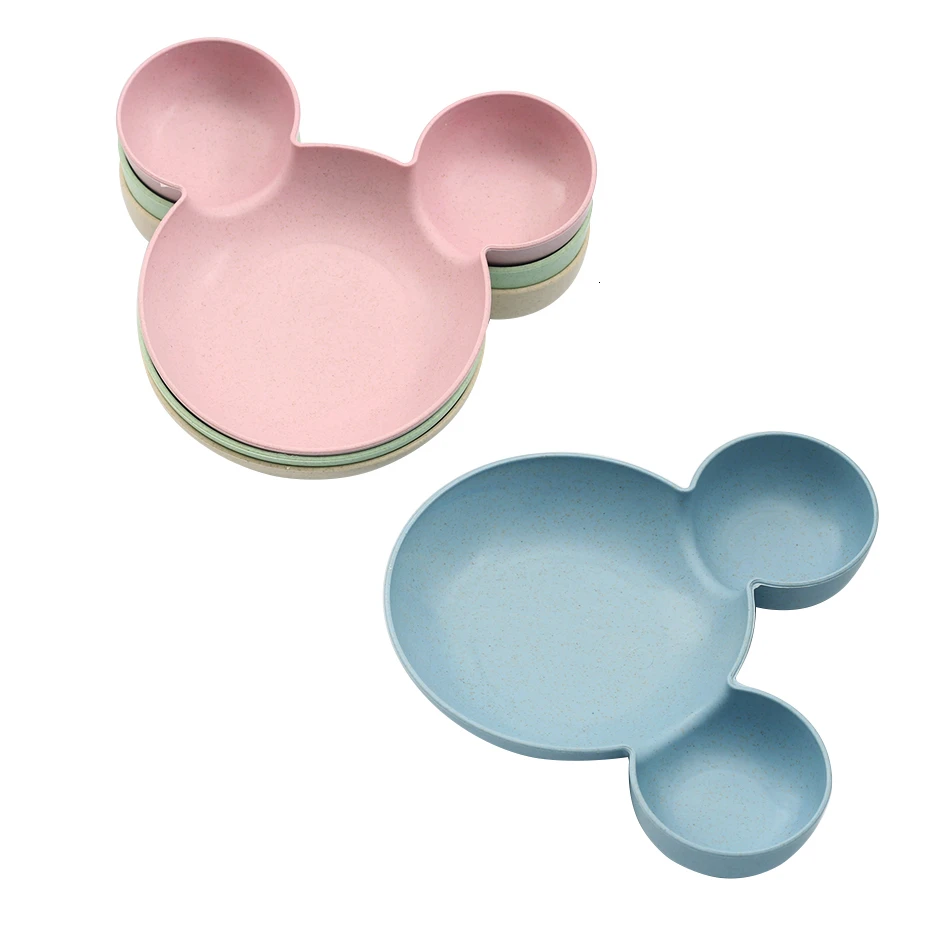 Детский набор мультфильмов детская тарелка для еды Talheres тренировочная Tigella и