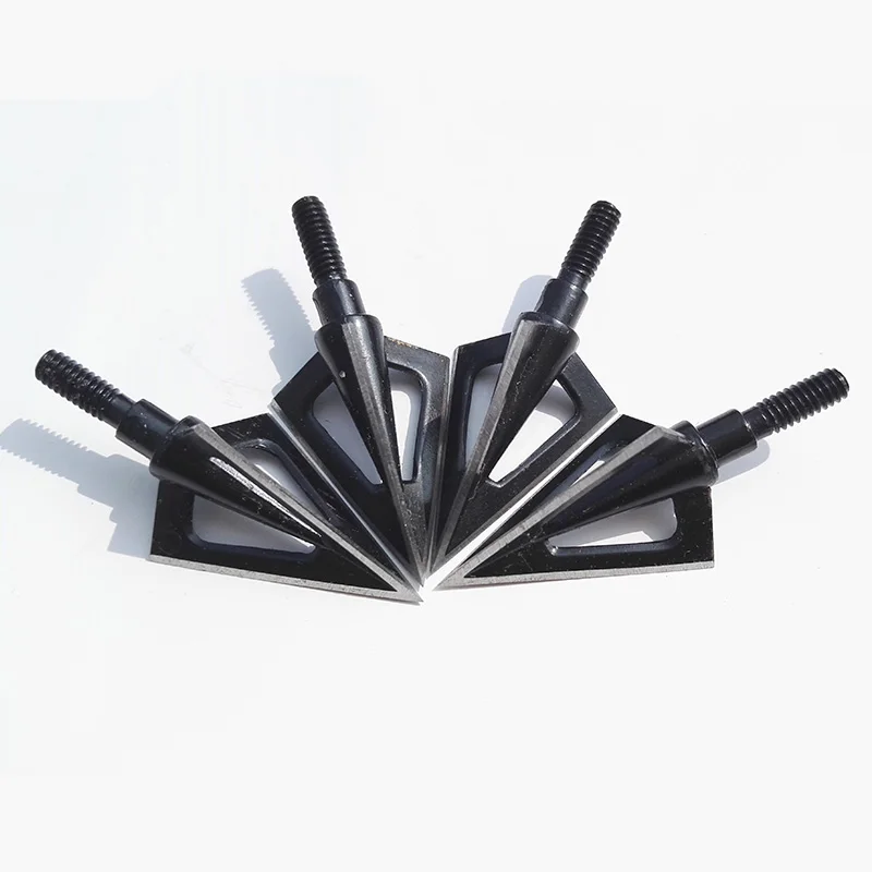 Наконечники стрел для стрельбы из лука 6 шт. наконечники нержавеющей стали с 3