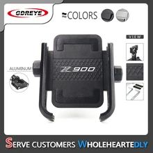 Motorcycle accessories handlebar Mobile Phone Holder GPS stand bracket For  Z400 Z800 Z900 Z1000 Versys 650  Versys1000 LOGO