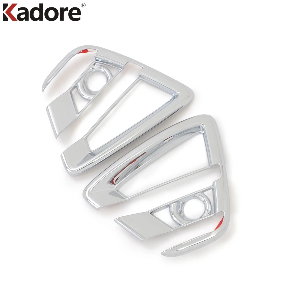 Хромированный передний противотуманный светильник для Mazda накладка на фонарь