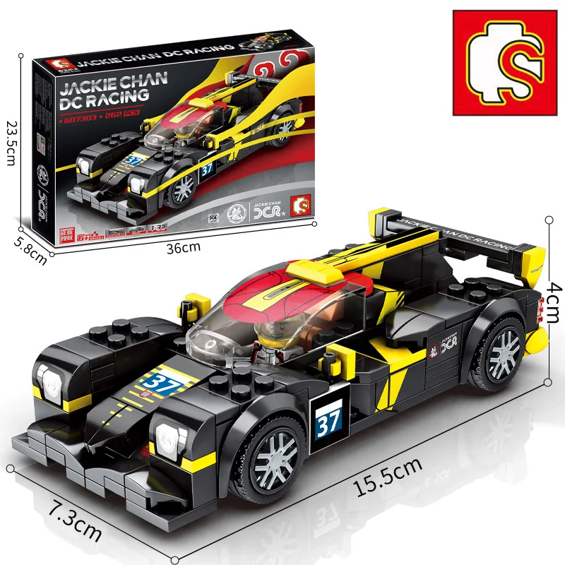 

SEMBO City Pull Back Vehicle Supercar Building Blocks MOC Technic Racing Car Model Kids Bricks Educational Toys