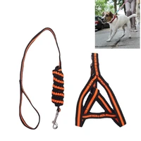 dog harness and leash set dog accessories dog leash and collar 5 colors pet collar chihuahua walking