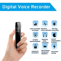 mini digital voice activated recorder portable pocket pen audio record music player u disk mp3 playback tape listening device