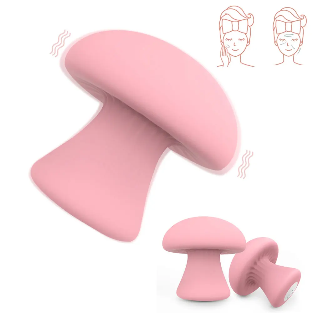 

Mushroom Shaped New USB Rechargeable G Spot Stimulator Vibrator Massage Vibrator Sex Toys For Women Vaginal Tight Exercises