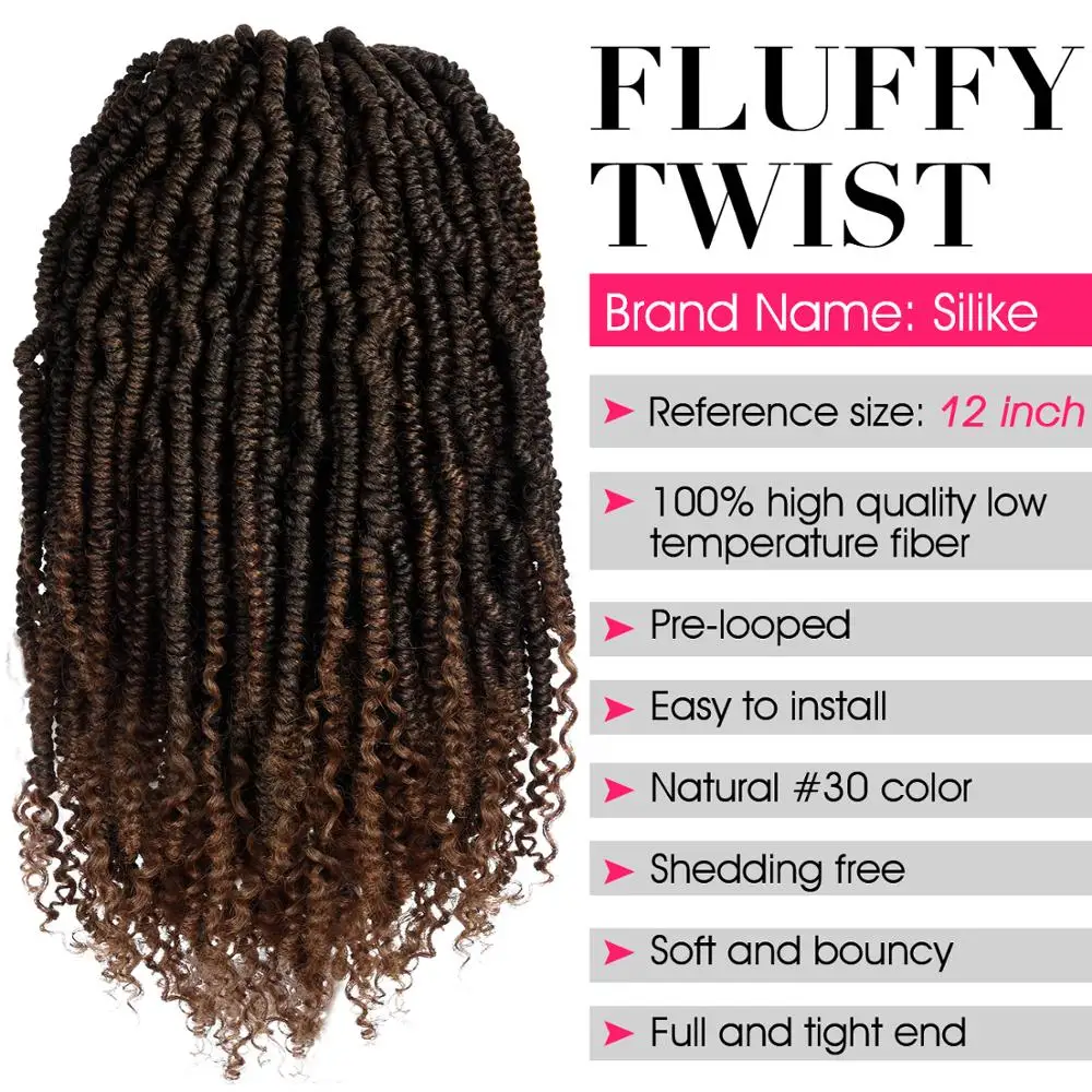 6 упаковок синтетические волосы для наращивания 12 дюймов