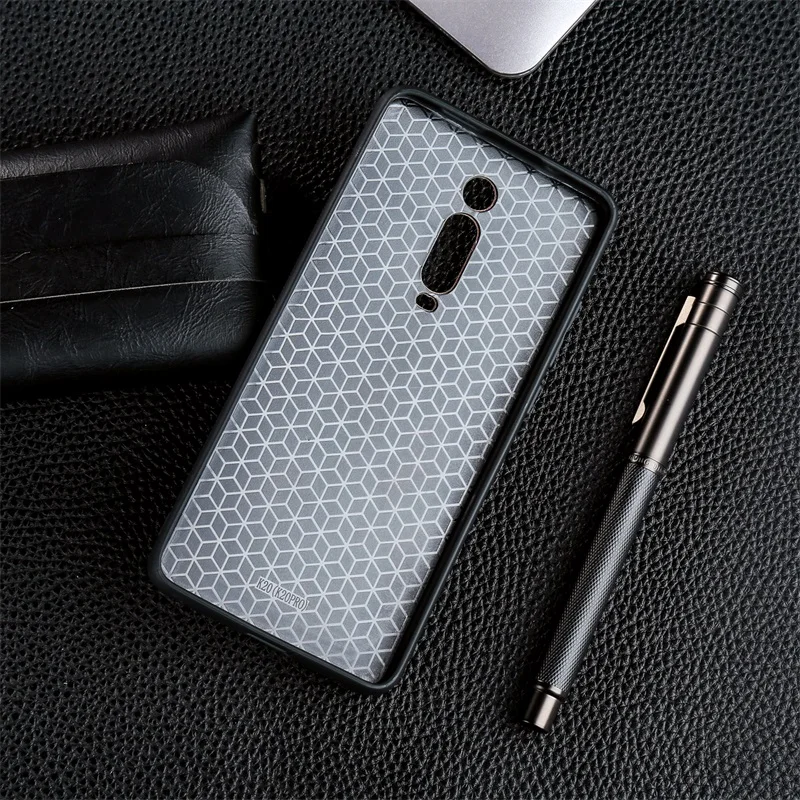 For Xiaomi Redmi K20 Pro Case Luxury Double Color PU Leather Soft TPU Back Cover Cases 9T mi Fundas Shell |