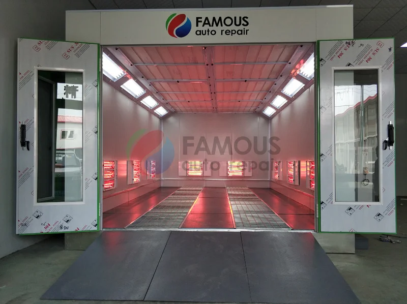 Распылительная печь FMS8000 для покраски автомобиля одобренная CE |