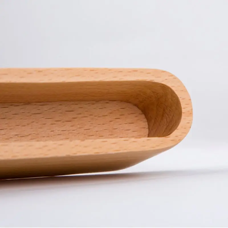 Черный орех бук дерево ID Имя карты Стенд офисный стол деревянная визитная