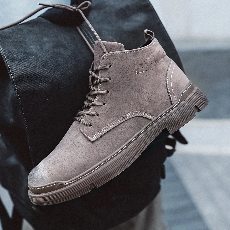 Модная мужская Высококачественная обувь мужские туфли Martin кроссовки для