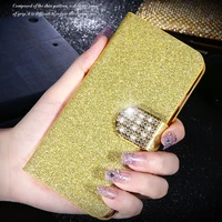 Luxury Glitter Diamond Phone Case For Umidigi Max Fundas Coque Leather Flip Cover For Carcasas Umidigi Pro Mujer Etui