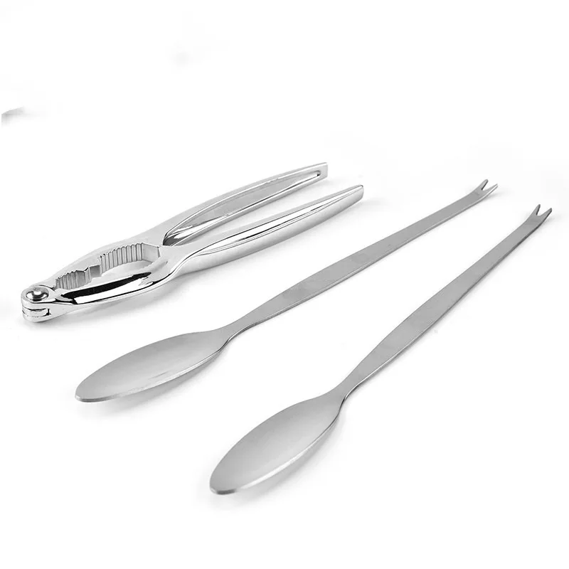 Нержавеющая сталь Лобстер Краб крекер оболочки коготь морепродукты вилки гайки