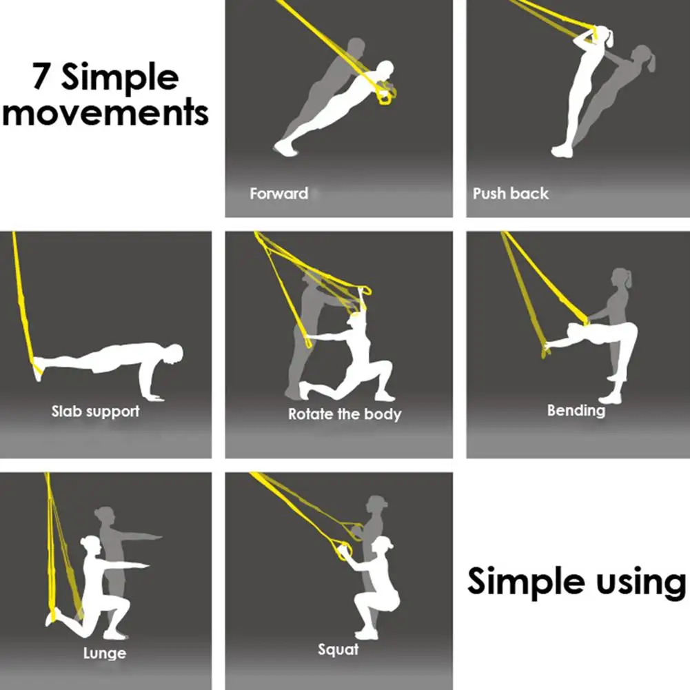 Пояс для тренировок фитнес-браслет с подвеской | Спорт и развлечения