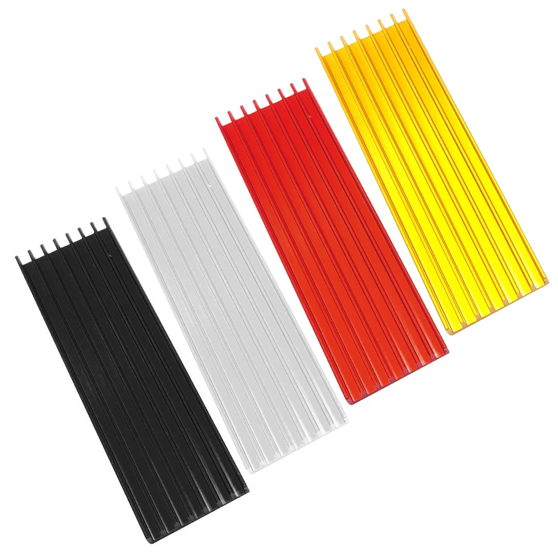 

Aluminum Cooling Heat Sink Thermal Pads Heat Dissipation Radiator for M.2 for NGFF SATA PCI-E for NVME SSD Heatsink