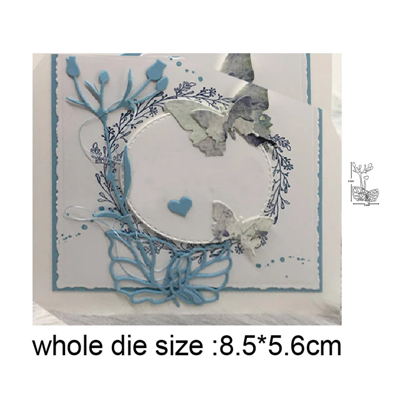 

leaves flowers branch Metal Cutting dies Scrapbooking Craft Die Cuts diy album Emboss Decoration Paper art Card make Stencil