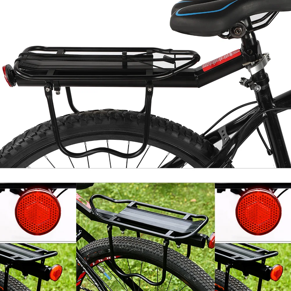 

Bike Rack 10kg Capaciblity Bicycle Quick Release Luggage Cargo Seat Post Pannier Carrier Rear Rack Fender Bicycle Accessories