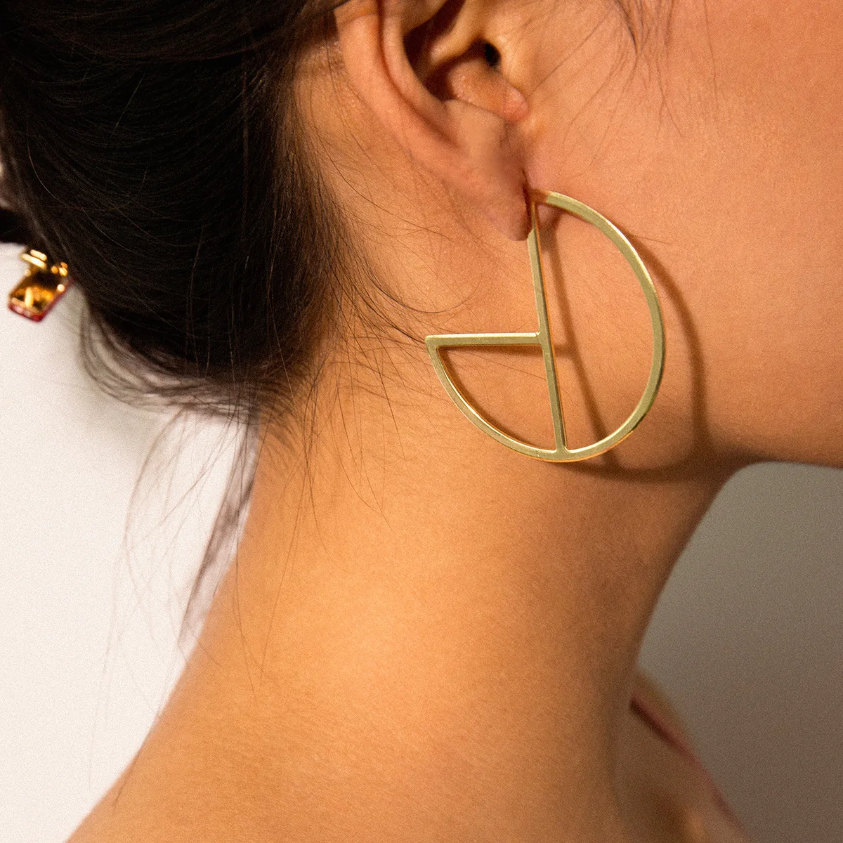 2019 новые модные серьги обруча для женщин золотого и серебряного цвета круглые