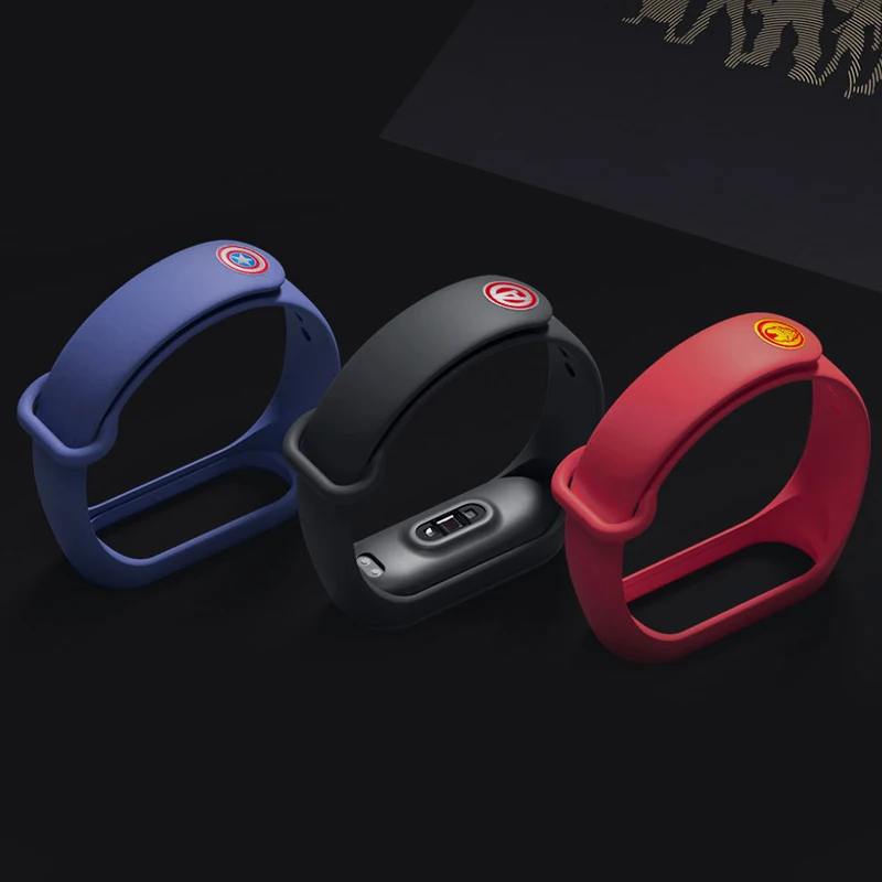 Xiaomi Band 4 Смарт Miband 4 браслет сердечного ритма фитнес цветной экран Bluetooth 5,0 глобальная версия Мстители Лига