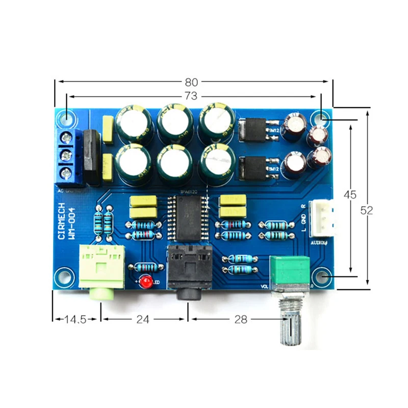 TPA6120A2 HIFI усилитель для наушников плата энтузиастов наушники AMP Amplificador Zero Noise Diy Kit