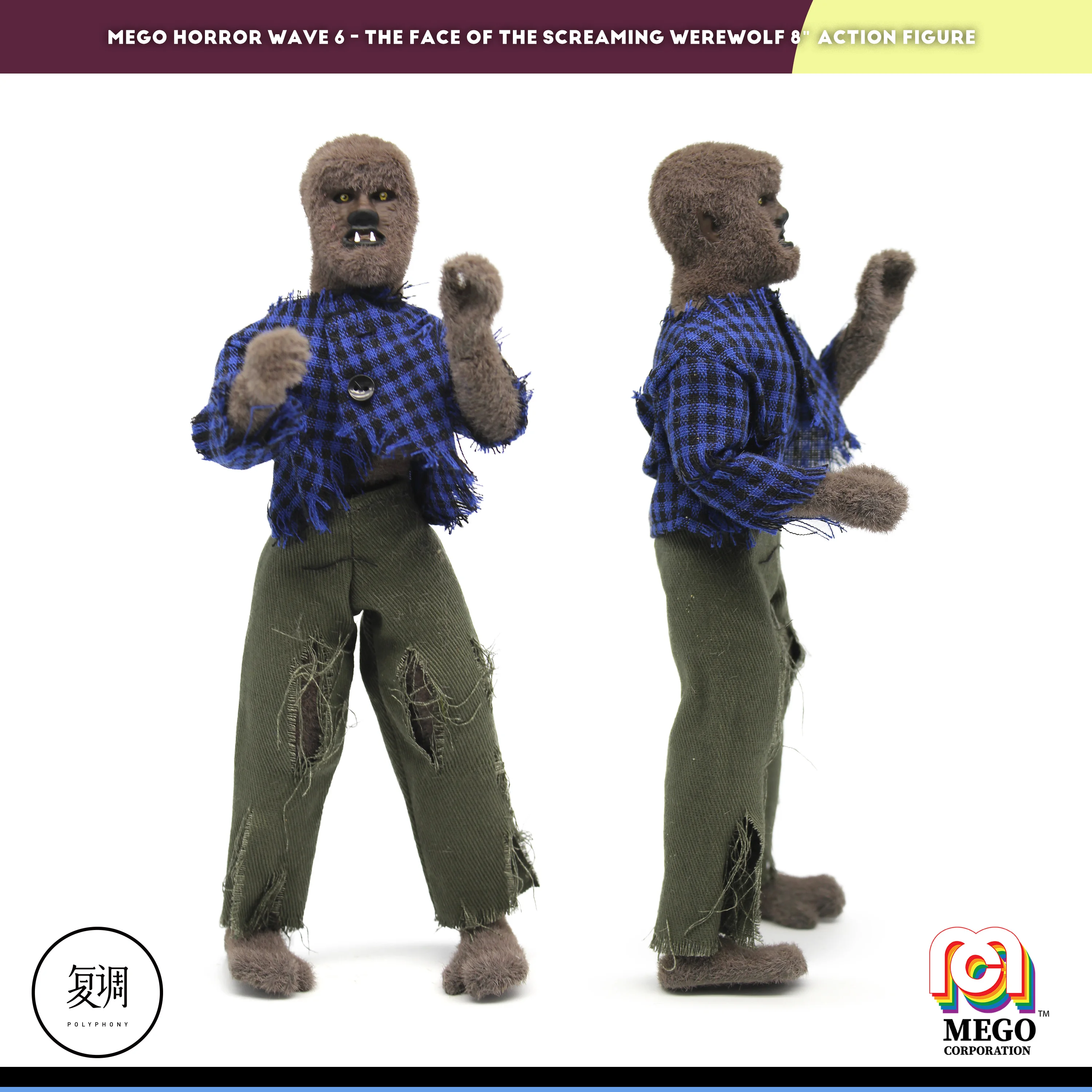 Оригинальная фигурка Mego из фильма ужасов оборотенок ПВХ коллекционная игрушка 18