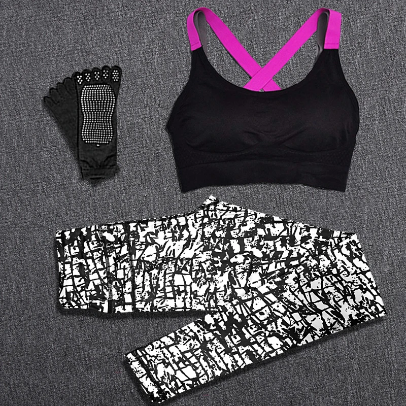 Женский спортивный костюм для улицы бега тренировок фитнеса топ бюстгальтер