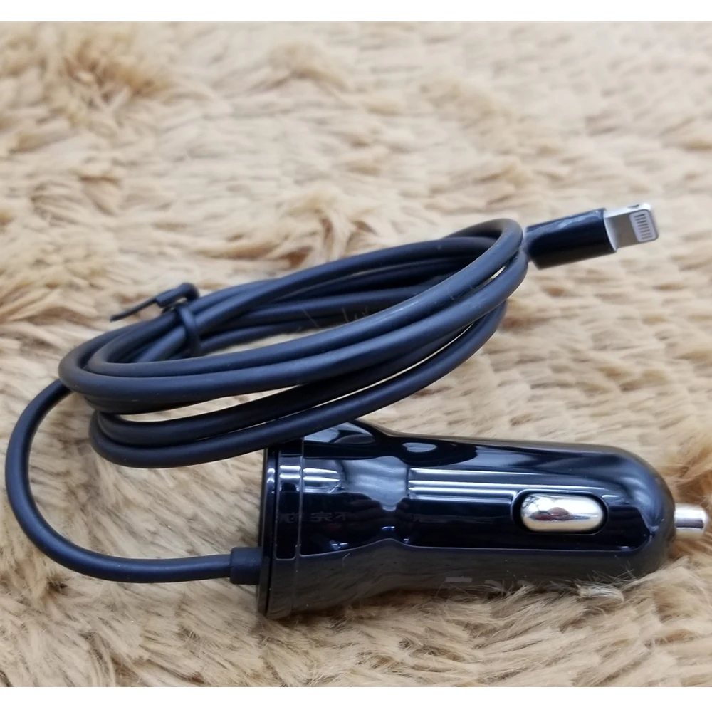 Высококачественное Автомобильное зарядное устройство USB 5 в адаптер с кабелем 2 1