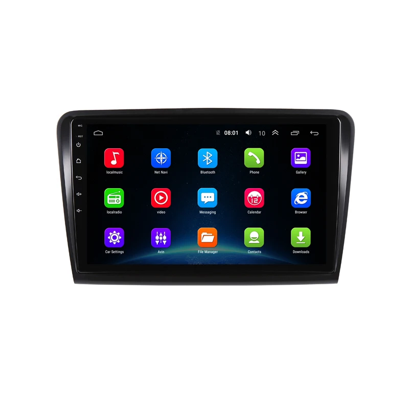 10 1 &quot2.5D IPS экран Android 9 автомобильный DVD GPS для Skoda Superb 2 2009 2010 2011 2012 2013 аудио стерео