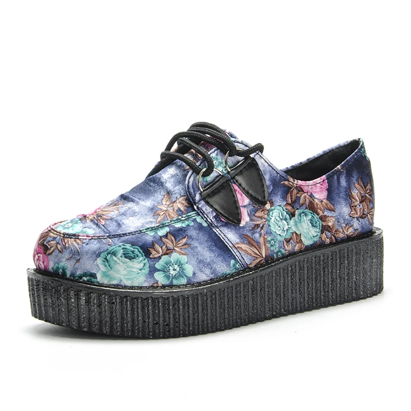 Fujin/Брендовая женская обувь на толстой мягкой подошве с розами Обувь плоской