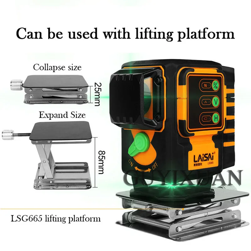 Профессиональный настенный измеритель 12 линий инструмент с плиточным покрытием