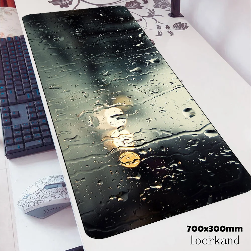 Rainy mouse pads 70x30cm esports pad to notbook computer mousepad locrkand gaming gamer keyboard mat | Компьютеры и офис