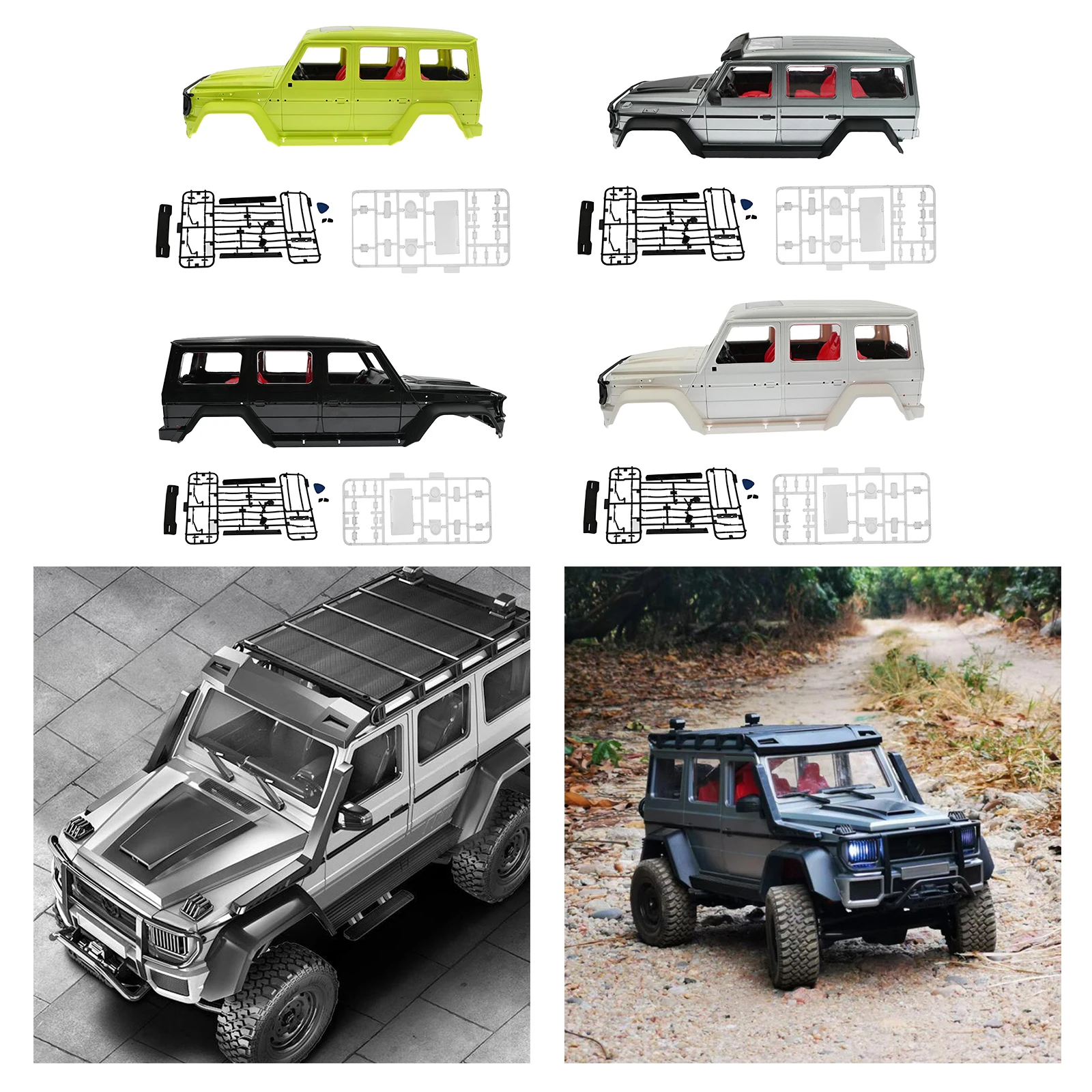 

1pc RC Car Body Shell fit for MN86 MN86S MN86K MN86KS G500 1:12 Full Sale 4WD RC Crawler Buggy Car DIY Parts