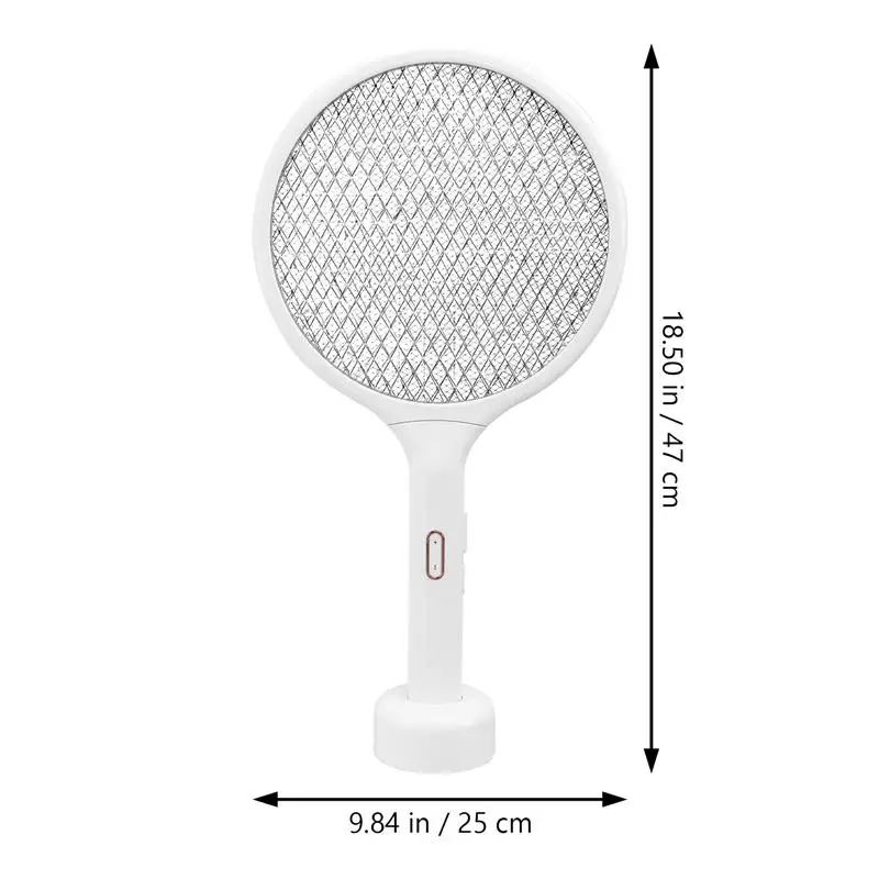 

Electric Mosquito Killer With UV Lamp USB 1200mAh Rechargeable Bug Zapper Summer Fly Swatter Trap Home Bug Insect Racket