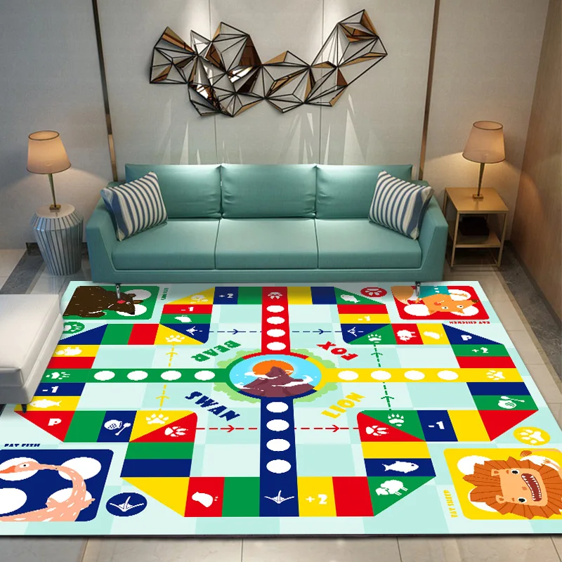 

Настоящие Детские комнатные кабинеты, декоративные тигровые коврики для детской комнаты, детские коврики, 3d мультяшный футбольный ковер, м...