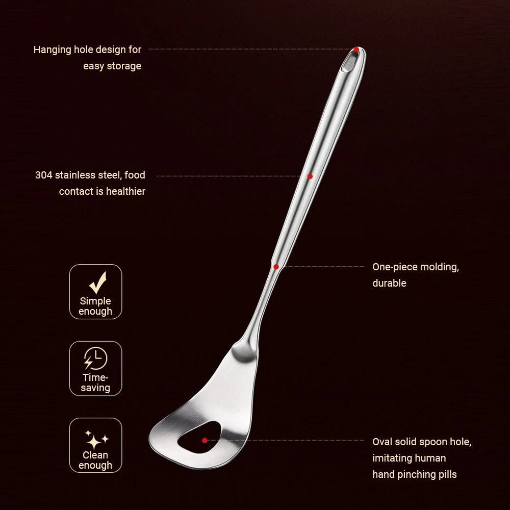 

Meat ball Maker Spoon with Elliptical Leakage Hole Meat Ball Mold Kitchen Utensil Gadget Tool Restaurant Accessories