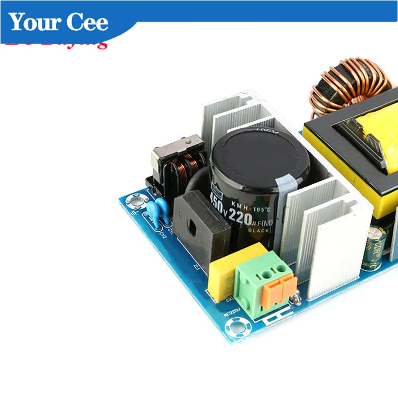 Модуль источника питания AC-DC 220V to DC 24V 12.5A 300W Импульсный изолированный понижающий
