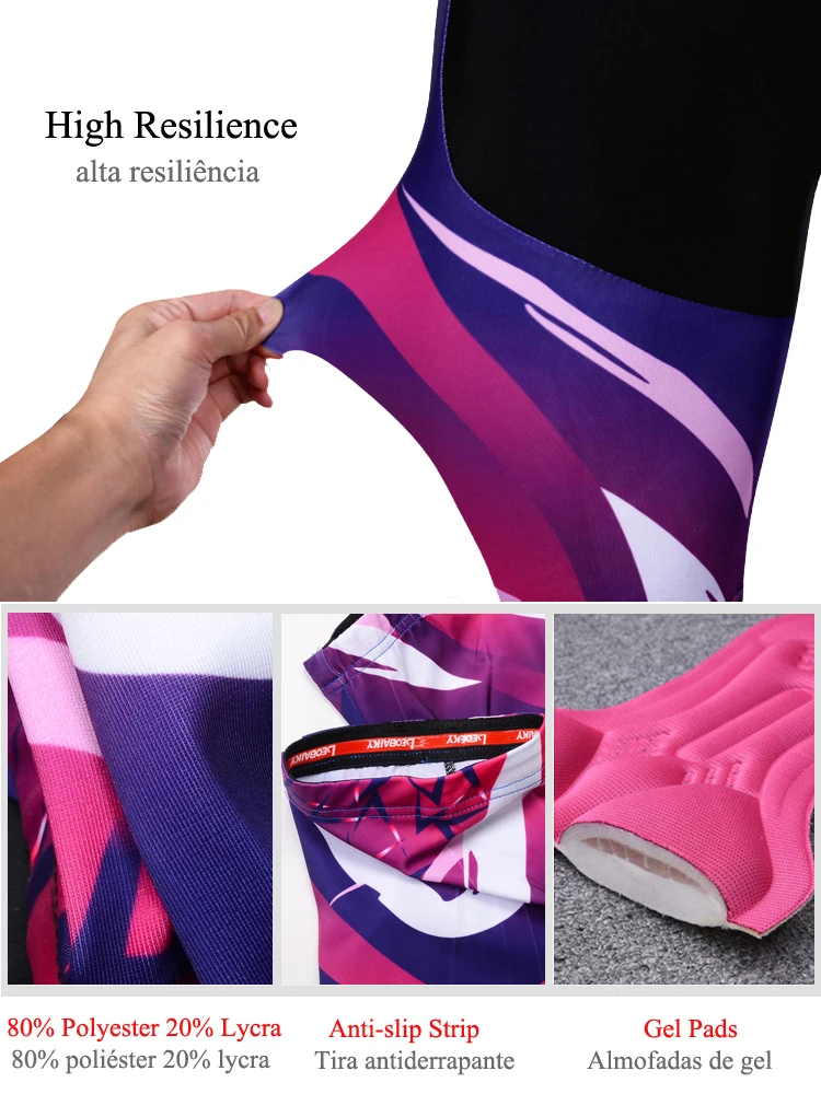 Велосипедная форма для женщин Летние Pro Team велосипед Дамский Джерси набор анти УФ