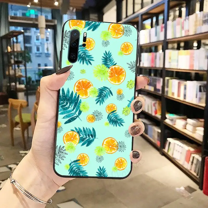 

lemon art aesthetic Luxury coolPhone Case Funda For Huawei P9 P10 P20 P30 Lite 2016 2017 2019 plus pro P smart