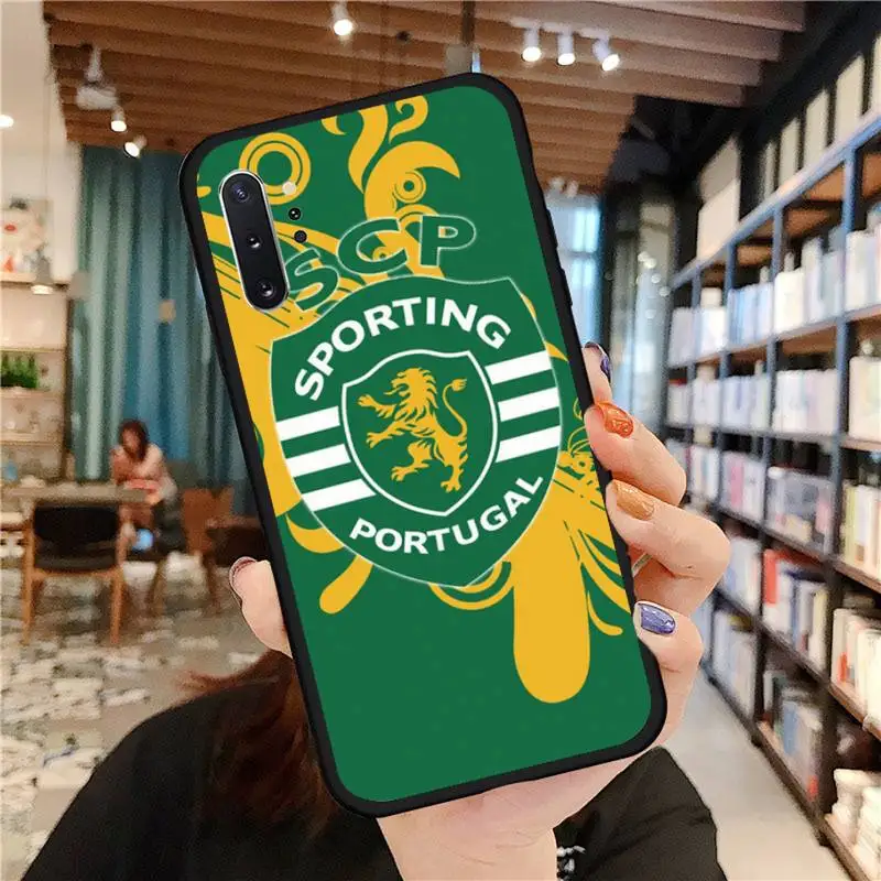 

design Sporting Portugal phone case for Samsung A50 A51 A71 A20E A20S S10 S20 S21 S30 Plus ultra 5G M11 funda cover