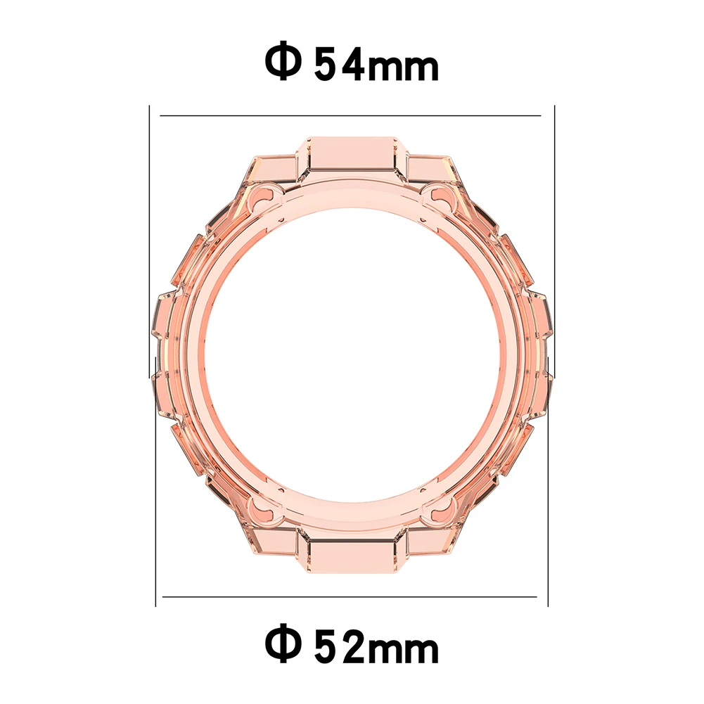 Прозрачный защитный чехол для часов наружная прочная рамка аксессуары покупок