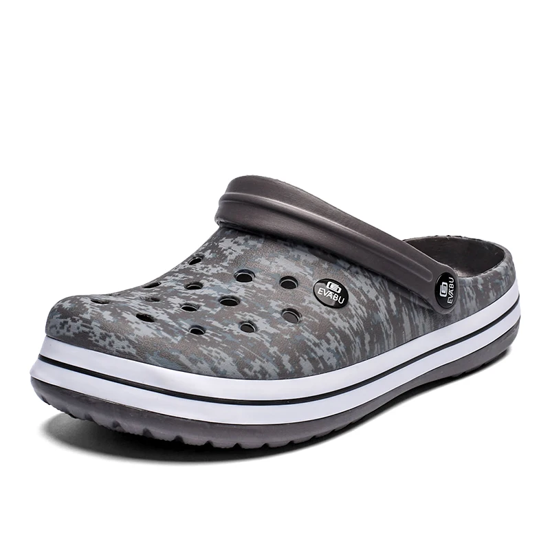 

YWYGMZ 2021 Summer Men Sandals New Breathable Beach Men Shoes Clogs Casual Clog Shoes Flip Flops Wholesale Sandalia