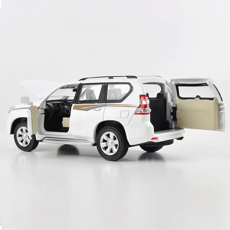 Новинка 1:32 Toyota PRADO SUV Литые и игрушечные автомобили модель автомобиля со звуком