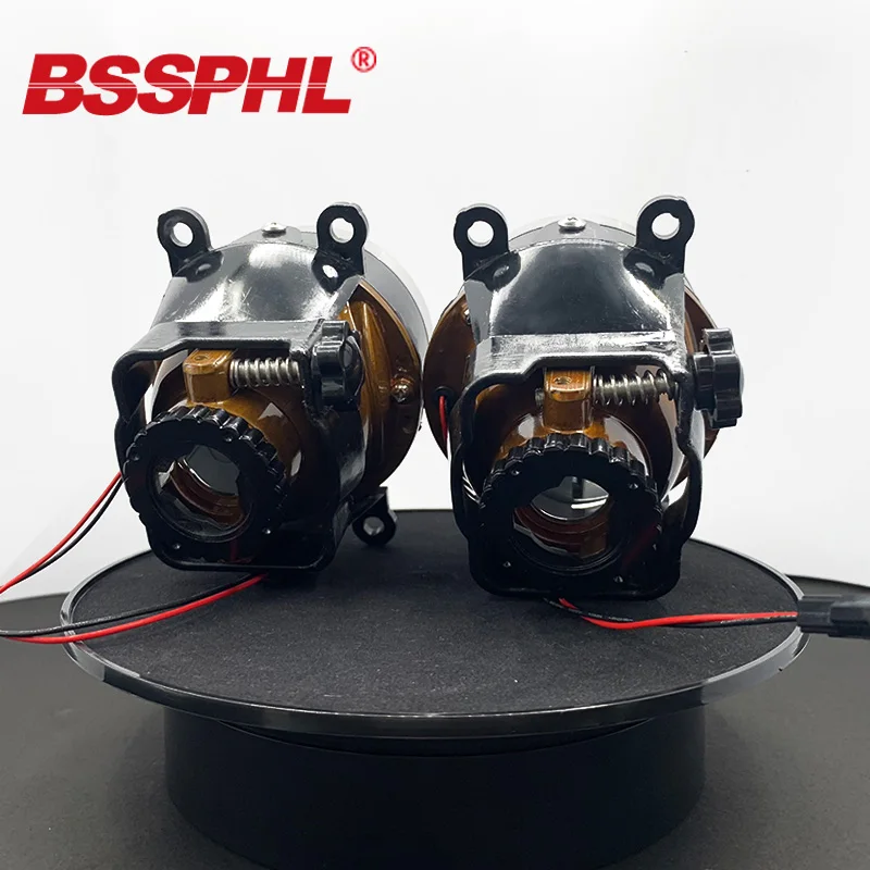 Биксеноновые Противотуманные фары BSSPHL для автомобиля прожекторные линзы лампы