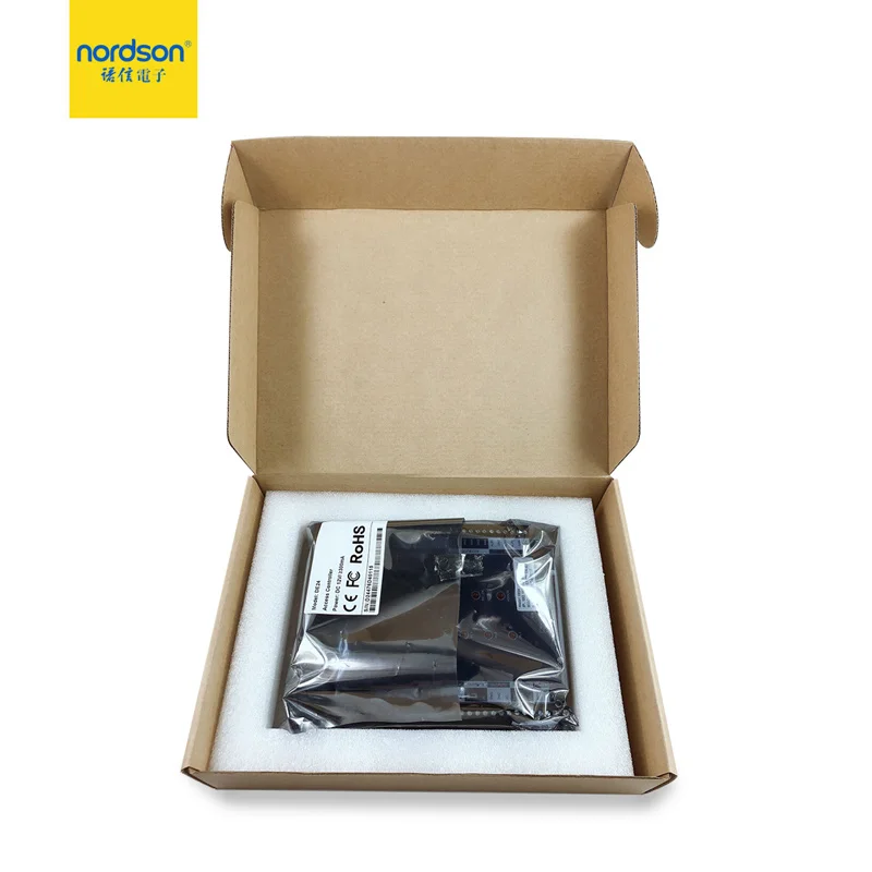 

Nordson Original New Design Smart Network Wiegand TCP/IP Access Control Board Two/Four Doors Access Controller 8 Extension Port