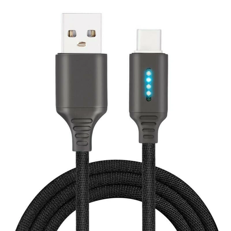 Мобильный телефон данных быстрый заряд кабеля умной защиты powerrat мобильный телефон ткацкая пряжа кабель передачи данных для аndroid полная автоматическая мощность
