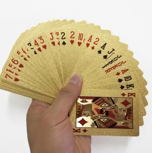 

54Pcs/Set Waterproof US Dollar Pattern Poker Table Game Playing Card Collection Poker Table Game Playing Card Collection Poker