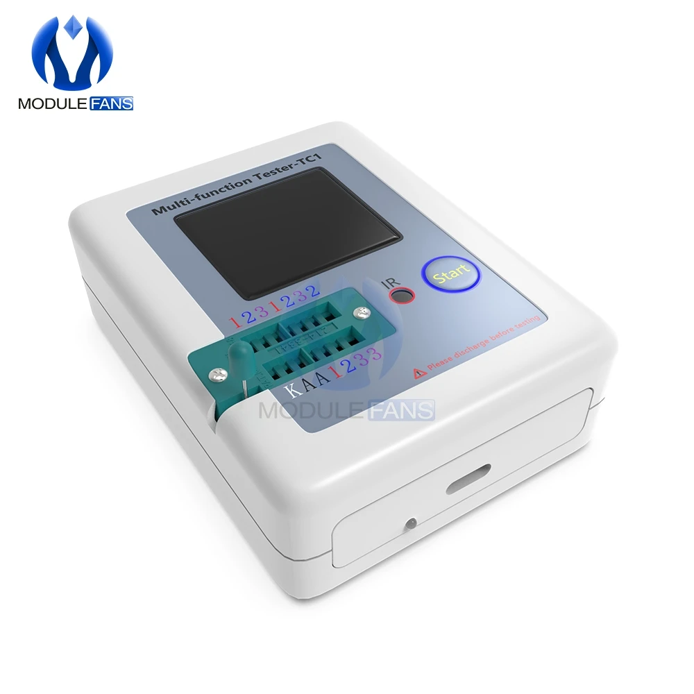 Многофункциональный регулируемый тестер транзисторов с цветным дисплеем